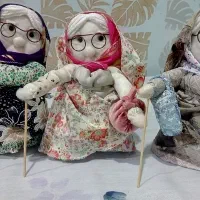 عروسک دستساز ننه سرما