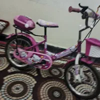 دوچرخه دخترانه سایز کودک  تمیز و سالم|دوچرخه، اسکیت، اسکوتر|خنج, |دیوار