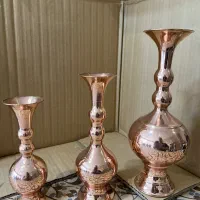گلدان مسی در سه سایز