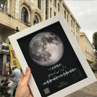 قاب عکس ژَرفا|تابلو، نقاشی، عکس|قم, زند آباد|دیوار