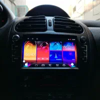 مانیتور و ظبط 206 فابریکی آخرین ورژن با قاب دور|قطعات یدکی و لوازم جانبی|فردیس, شهرک شهید حسینی|دیوار