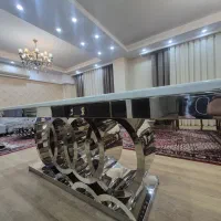 میز ناهار خوری استیل بازل