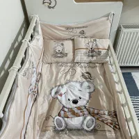 تشک خوشخواب ۷۰*۱۳۰ و ست لحاف و بالش و گارد|تخت و سرویس خواب|شاهینشهر, دهخدا|دیوار