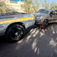 یدک کش چرخگیر۲۴ساعته یدک کش خودرو کرمان یدککش