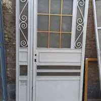 درب حال دولنگه با چها رچوب،درب توری