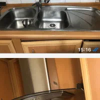 سینگ ظرفشویی در حد نو اخوان استیل ۱/۷