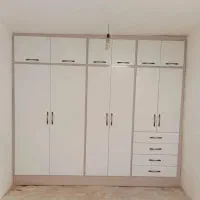 کمد دیواری چند تیکه 2رنگ (جارخت خوابی)