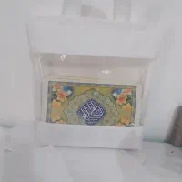 کیف قران رنگ طوسی موجوده