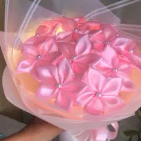 دسته گل های روبانی|گل مصنوعی|اردبیل, |دیوار