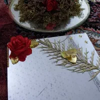 سینی حنابندان کامل|صنایع دستی و سایر لوازم تزئینی|کرمانشاه, |دیوار