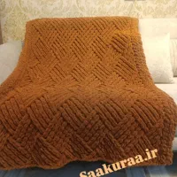 پتو پافی ترک دست باف نوزاد وکودک نرم ولطیف ومخملی