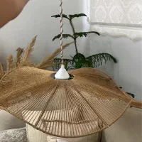 دیوارکوب لوستر بوهو مکرومه|لوستر و چراغ آویز|کرج, شهرک بنفشه|دیوار