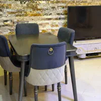 فروش میز ناهار خوری چهار نفره و میز تلویزیون