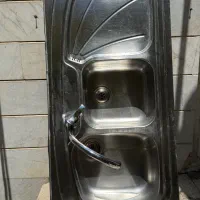 سینک دوقلو اخوان با شیر (افسریه)
