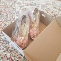 ست کیف و کفش مجلسی صورتی|کیف، کفش، کمربند|قم, نوقطار|دیوار