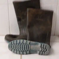 چکمه پلاستیکی ساق بلند مشکی  سایز ۴۴  و ۴۵|کیف، کفش، کمربند|تبریز, |دیوار