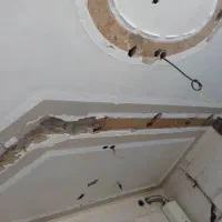 گچکاری صدرا تعمیرات لاین نوری گچکار درجه یک همدانی