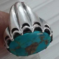 انگشتر نقره فیروزه نیشابور|جواهرات|سبزوار, امیر کبیر|دیوار