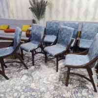 میز نهار خوری هشت نفره چوب راش