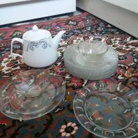 بشقاب میوه خوری وقوری همش ۲۵۰ت|ظروف سرو و پذیرایی|تهران, خرمشهر|دیوار