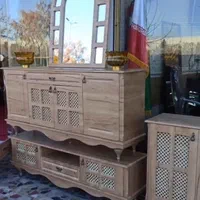 کنسول و میز تیوی مدل حصیری|بوفه، ویترین، کنسول|اردبیل, |دیوار