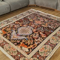 فرشینه باضمانت ۵ ساله به زیبایی فرش ابریشم