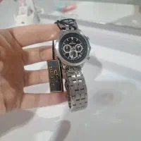 ساعت الگانس صفحه مشکی