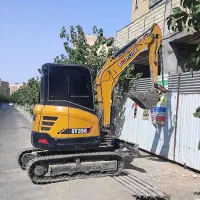 مینی بیل مکانیکی زنجیری سانی