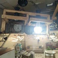 لوسترچوبی|لوستر و چراغ آویز|ساوه, |دیوار