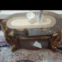 مبدل استیل ۷ نفره   با میز و عسلی|مبلمان خانگی و میز عسلی|تهران, علم و صنعت|دیوار