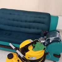 مبل شما را در سریع ترین زمان در محل شستشو میکنیم