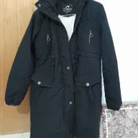 کاپشن مشکی در حد نو