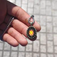 انگشتر و گردنبند کوارتز حرارتی