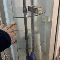 ویترین گردان با موتور ایتالیایی چراغ دار