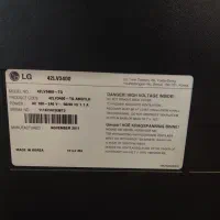 تلویزیون ۴۲ اینچ ال جی|تلویزیون و پروژکتور|بروجرد, |دیوار