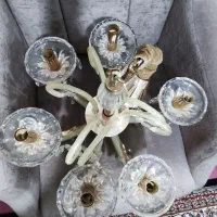 لوستر|لوستر و چراغ آویز|میانه, |دیوار