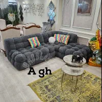 مبل ال عروسکی پارچه تدی(خرید مستقیم از تولیدی)