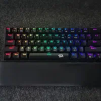 کیبورد گیمینگ  مکانیکال ردراگون k599 + تکیه‌گاه مچ