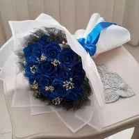 دسته گل رز ربانی