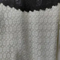 بلوز سفید مشکی