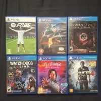 6 عدد بازی  Ps4 و Ps5