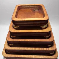 ست سینی چوبی