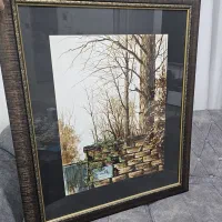 نقاشی قیر و رنگ روغن...|تابلو، نقاشی، عکس|پیشوا, |دیوار