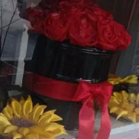 انواع گل با روبان