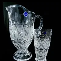 پارچ و لیوان کریستال