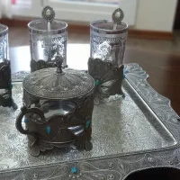 سرویس چایخوری و سینی پیوتر
