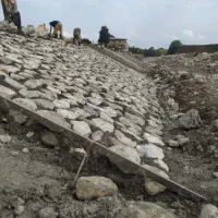 انجام پروژه های سنگ چینی|خدمات باغبانی و درختکاری|چالوس, |دیوار