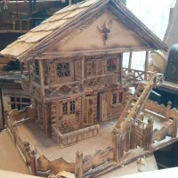 صنایع دستی از جنس چوب نراد یک دکوری زیبا و خاص