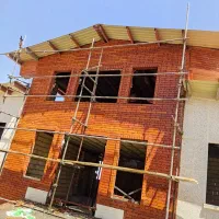 اجرای آجر نما نسوز دوغابی وچسبی