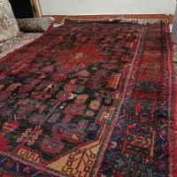 فرش قدیمی‌ 80 ساله پشم گوسفند دست باف